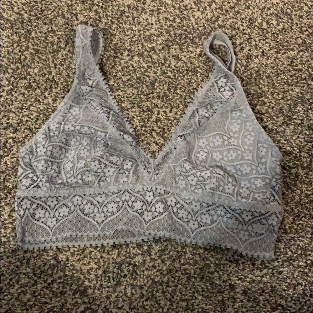 Grey Aerie Bralette: Size: Large